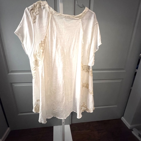 Free People Embroidered SwingT-shirt - Picture 3 of 3